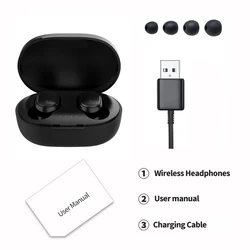 A6s TWS 5.0 BT Earphone Sport Gaming Headset with Mic Wireless headphone Handsfree Stereo Earbuds For Xiaomi All Phones