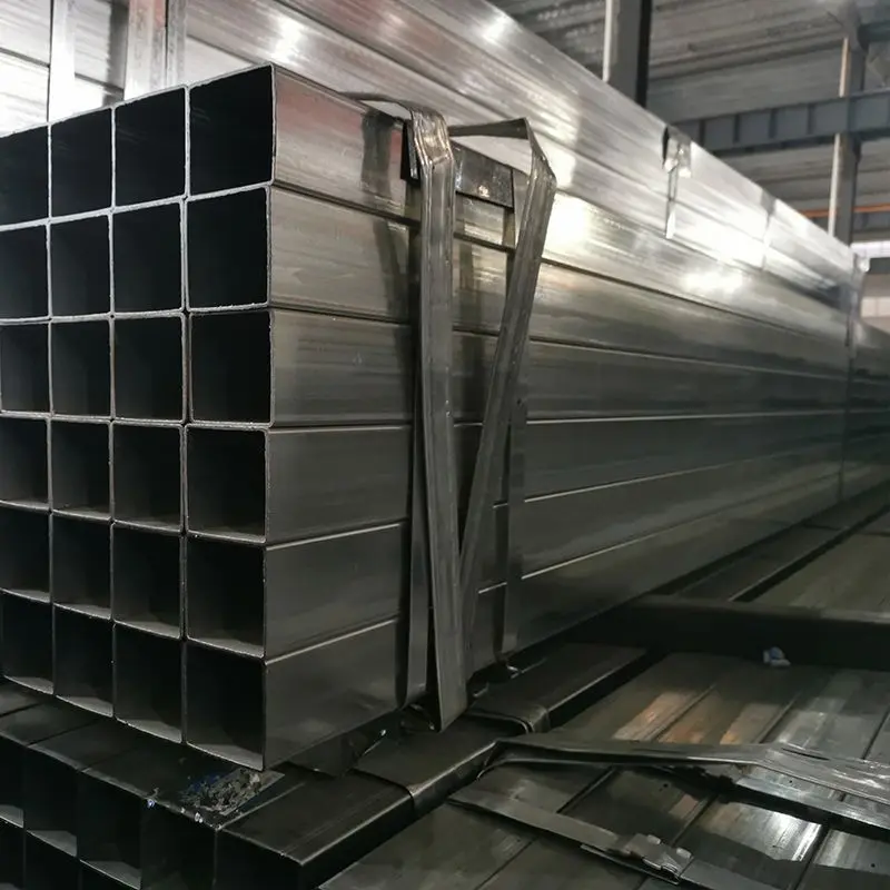 Hollow Section Hot Rolled ASTM Gr60 A36 Q235 Q355 1045 Sch40  Rectangular Carbon Steel Tube