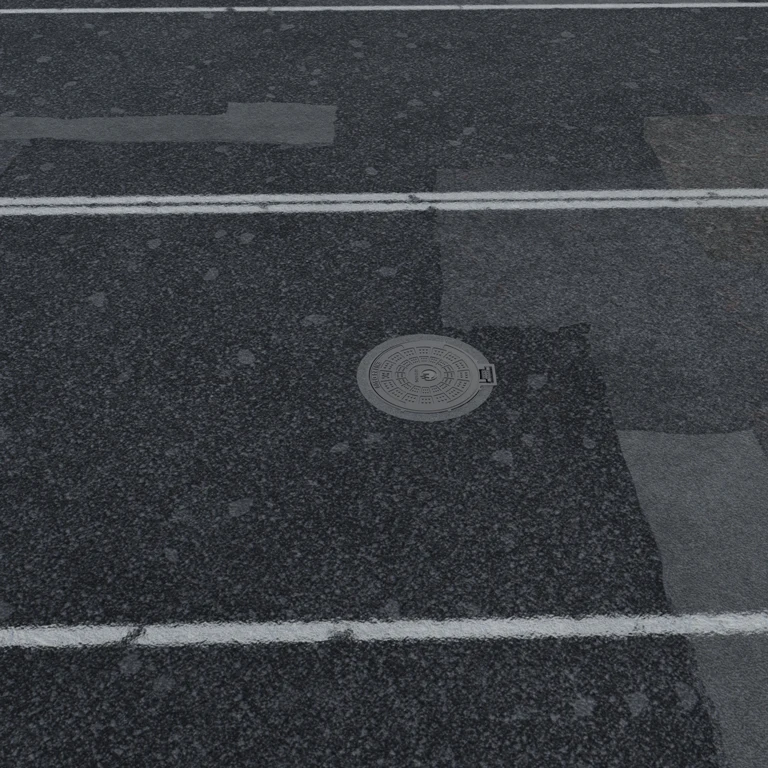 High Tensile 600mm Composite Manhole Covers  40 Ton Load SMC FRP Manhole Lid Manufacturer