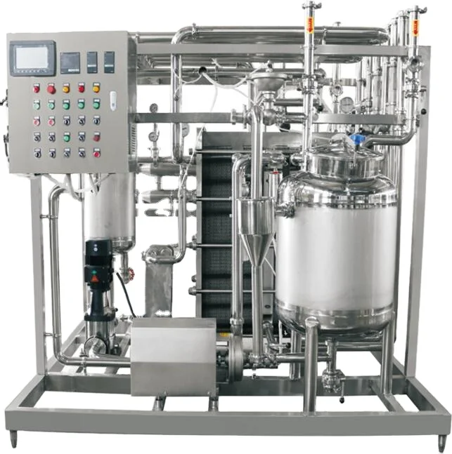 plate pasteurization Juice Drink Tubular UHT Sterilizer/ Pasteurizer machine for milk beverage