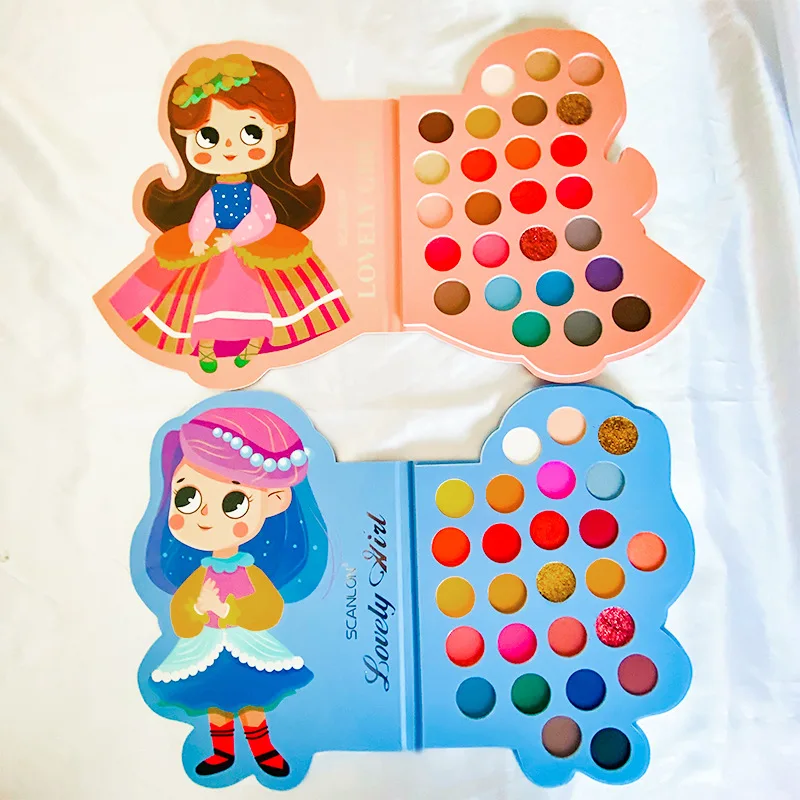 Make Your Own Eyeshadow Palette Glitter High Pigment Luxury Eyeshadow Palette