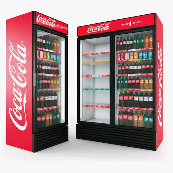 slid door 3-year warranty Cola Glass Door Supermarket Beverage Showcase Pepsi Display Cooler Drink Refrigerator fridge