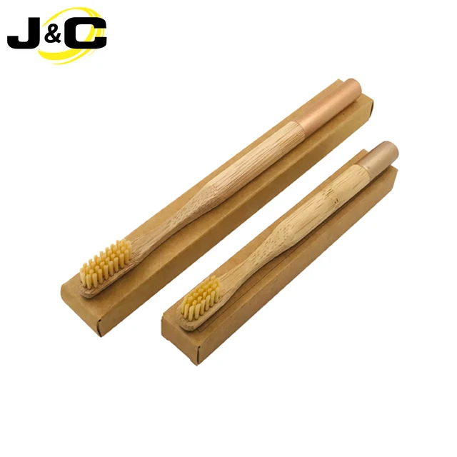 Free Sample Custom Wholesale Biodegradable Eco Friendly Black Soft Bamboo Tooth Brush