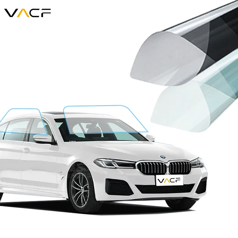 High Quality Heat Insulation 5%-80% VLT Solar Car Window Film 2 Ply Nano Carbon Dye Nano Ceramic Car Window Tint Films