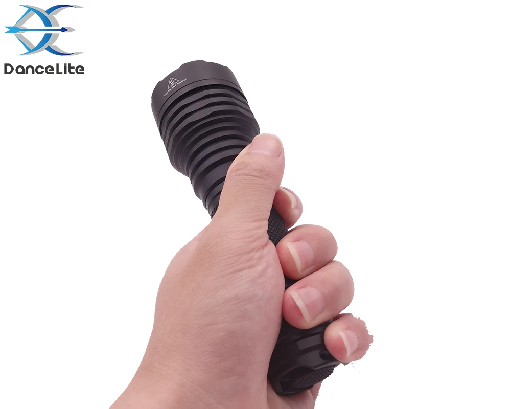 LOGO Engraving C8+ (C8 Plus)  SFT40 High Power LED Flashlight 21W 7000mA Current Long Light Range Hunting Torch