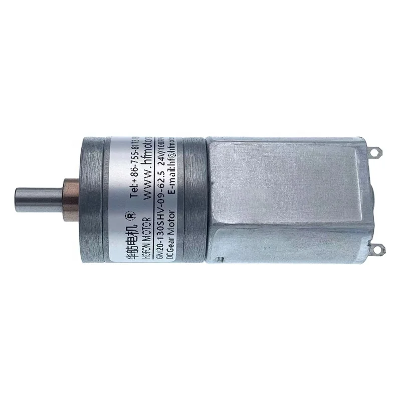 Hofon 20mm 130 Mini DC 3V 5V 9V 12V 24V Small Electric power low speed high torque Gear Gearbox Reducer 12 volt geared motor