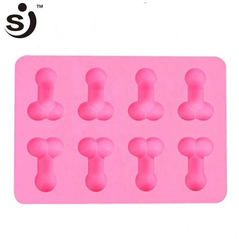 Hot Selling Silicone Penis Ice Cube Mold Funny Popsicle Penis Mold
