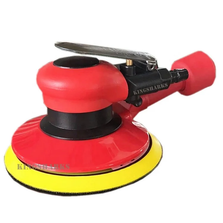 5013 6inch Dust free dry grinding head pneumatic polisher Car putty polishing machines furniture plane polishing Air sander