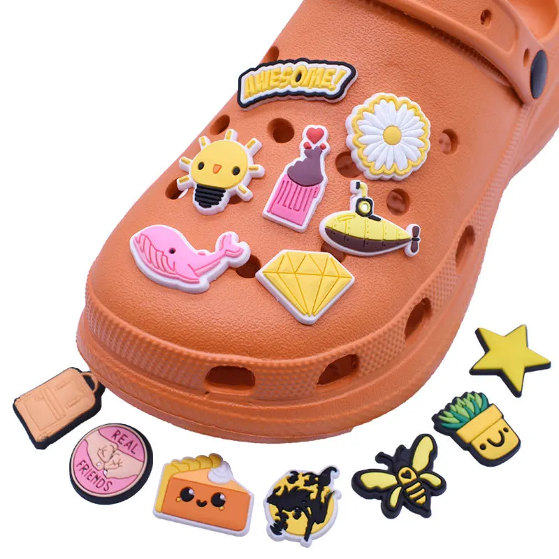 Mexican Croc Shoe Charms Popular Croc Charms Cute Shoe decoration accessories for christmas party gifts