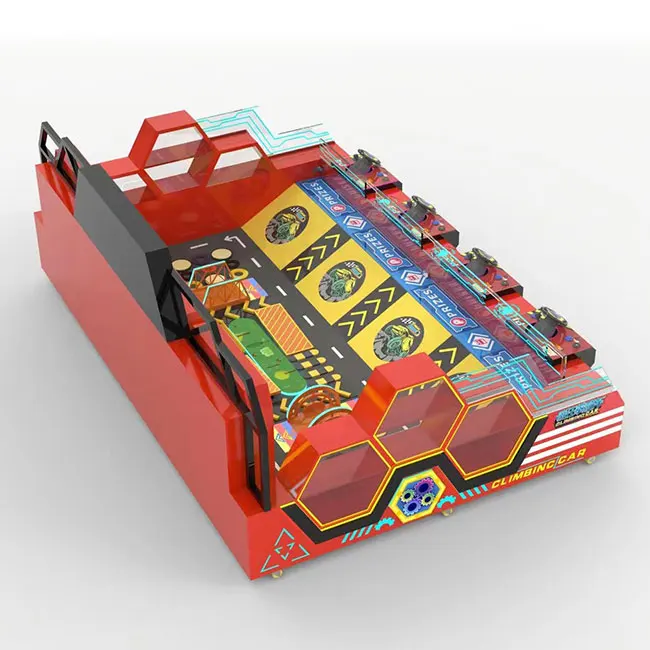2022 redemption arcade games indoor amusement game coin operated crazy climbing car booth gift game machine for sale