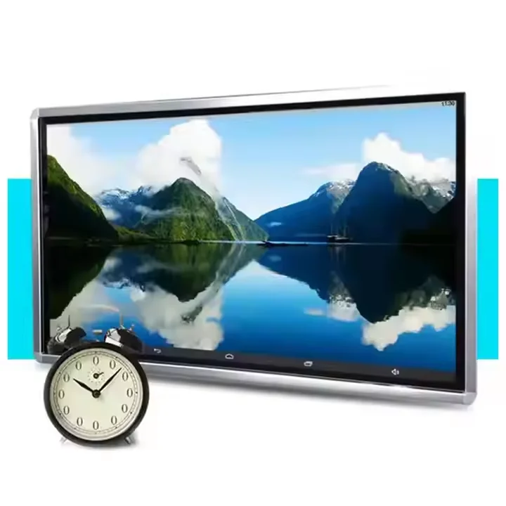 Настенное крепление digital signage smart board дисплей сенсорный интерактивный экран киоск рекламный медиаплеер