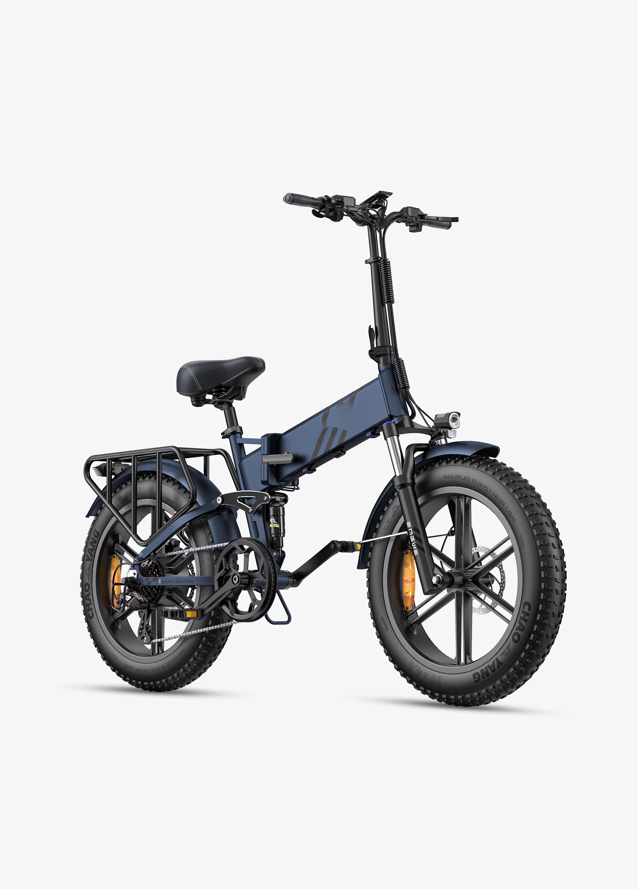 Fat tire folding ebike Full Suspension  Fat Tire Retro Vintage Electric Bike electric bicycle 20 inch fat tire folding e bike