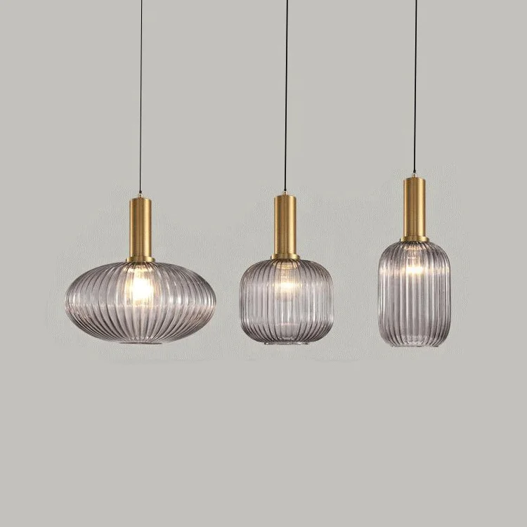 Modern Decor frosted ball Glass Amber Fitting Pendant Light glass lamp shade