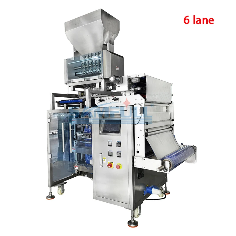 Automatic multi lane sugar salt mixed powder filling packing machine sugar stick packing machine