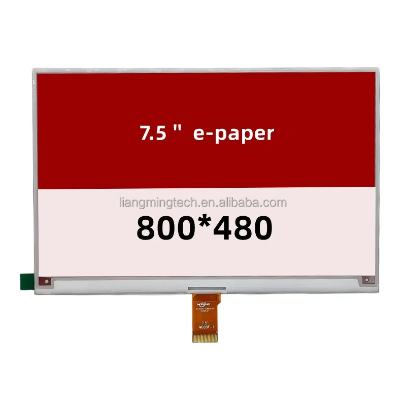 LM Customized 7.5 Inch TFT Type E-paper Eink Display Screen Module 800*480 Medical Electronic Ink MCU SPI LCD OLED Panel