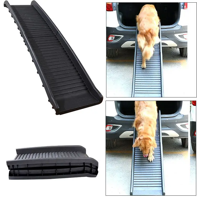 Nonslip Plastic Foldable Pet Steps Stairs For Cats and Dogs Outdoor Easy Car Pet Step Ladder