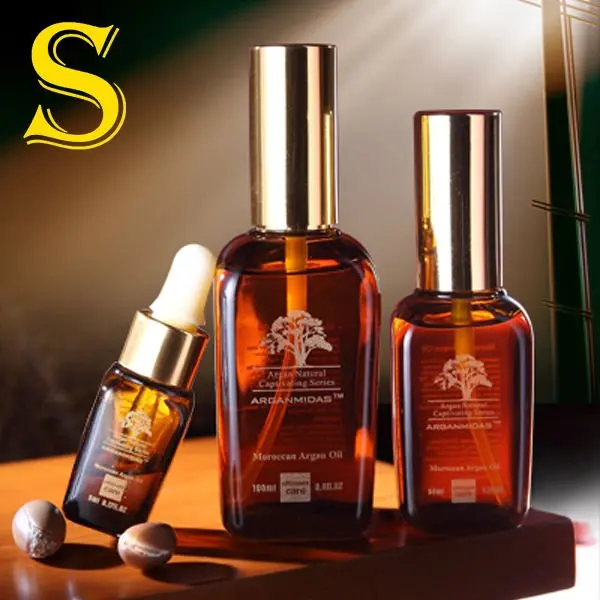 Arganmidas Professional Hair Treatment Natural Moroccan Argan Oil Nourish Repair Organic Hair Essential Oil