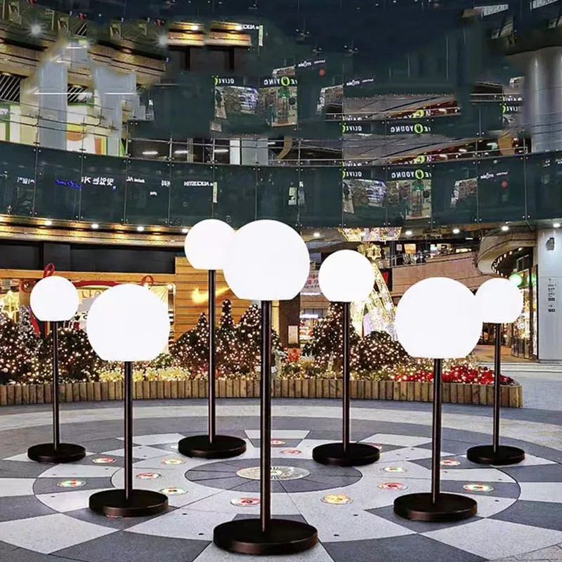 Modern Outdoor Waterproof Rechargeable Garden Remote Control Color Change Led Ball Light