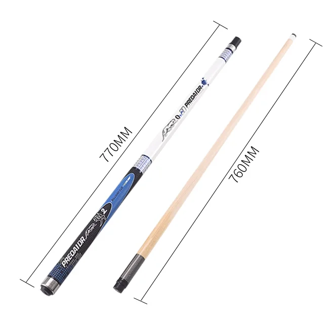 Predator Q5 solid ash wood pool cue stick design China Factory 1/2 Joint snooker & billiard cues