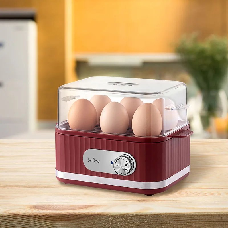 Rapid Egg Cooker Electric 1 to 6 Eggs Capacity, Soft, Medium, Hard Boiled,  Egg Poacher With Auto off