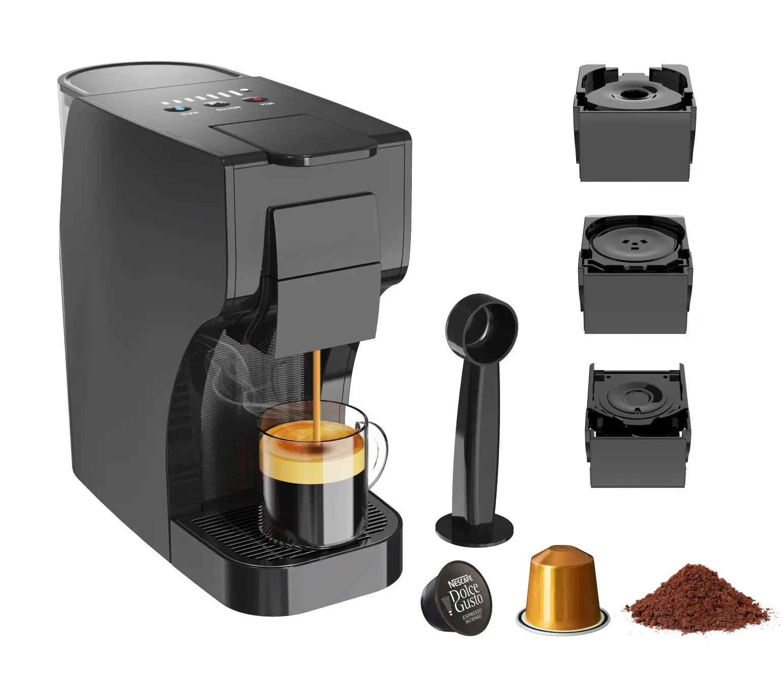 Factory Espresso Coffee Machine Semi-Automatic Coffee Maker Home Barista Coffee Espresso Machine