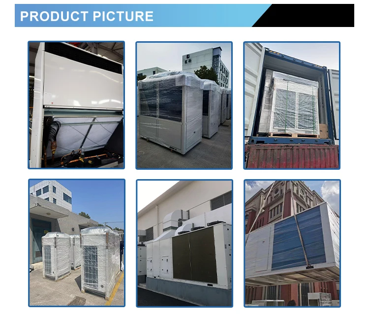 Supply Commercial Cooling & Heating Modular Chiller Easy Disassemble Installation