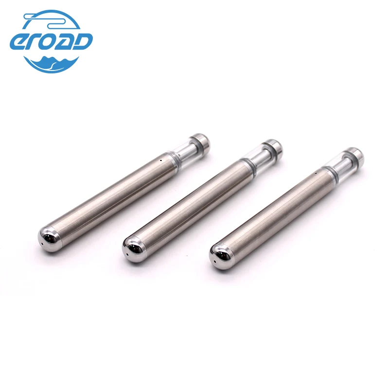 Hot new products CBD vape pen glass tip ceramic vape with 350mah buttonless battery