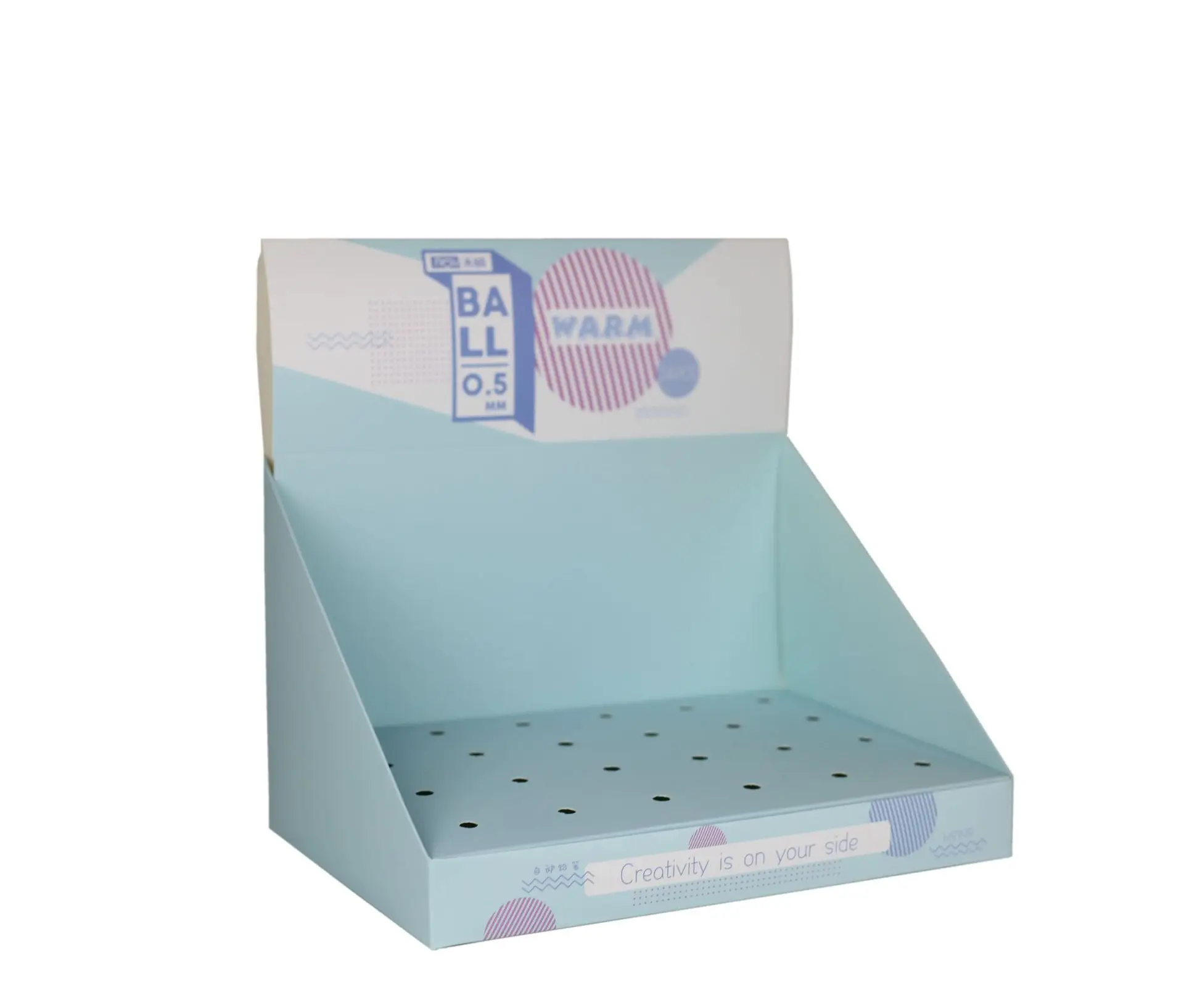 Paper Display Stand Cardboard Shelf Retail Display Counter