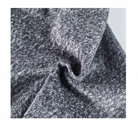 Lightweight woolen thick needle sweater fabric 320g/m Melton wool fabric