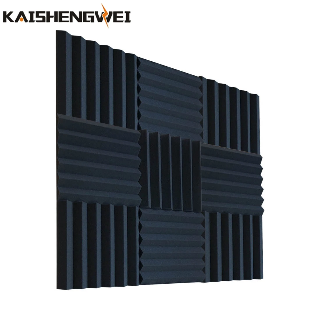 30*30*5cm Sound-absorbing Foam KTV Acoustic Panels for Walls Decor Recording Studio Self-adhesive Wedge Soundproof Foam