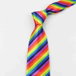 Мужские модные галстуки Helloween, Праздничный Рождественский галстук, мягкий дизайнерский галстук с персонажами, галстуки в полоску для музыкальных нот