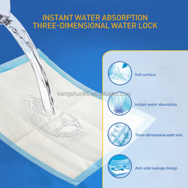 
Wholesale urine bed pad incontinence pads adult underpad with factory direct sale price 