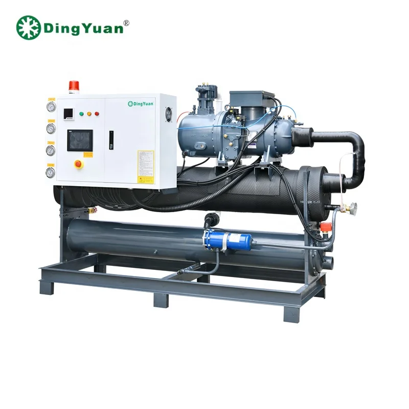 Water-cooled Screw Chiller Industrial Chiller Central Cooling System Equipment