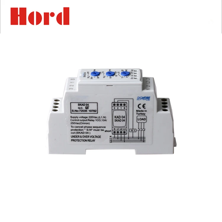 Электрический новый продукт Hord, релейный SKAD с защитой от пониженного и перенапряжения