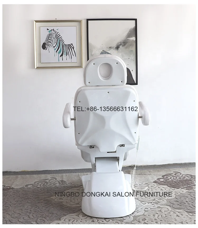 Electric massage chair Camilla electrica Libano blanco Luxury massage beds spa beauty bed