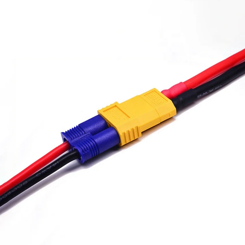 Original Amass Male XT60-E XT60 To Female EC3 Integrated design Connector Adapter