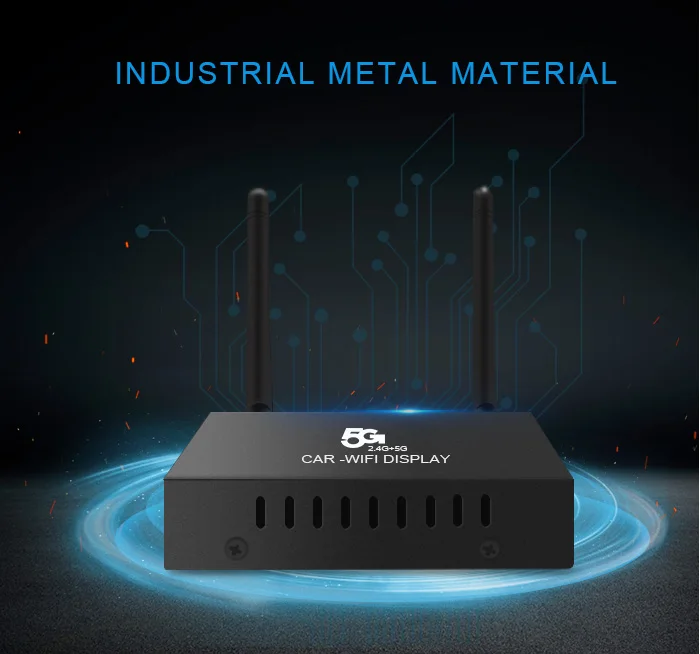 Автомобиль Wi Fi дисплей Airplay Dongle Miracast Аудио Видео Интерфейс Зеркало Ссылка Коробка