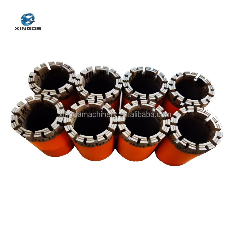 China supplier NQ HQ PQ High Speed Diamond Hard Rock Core Drill Bit