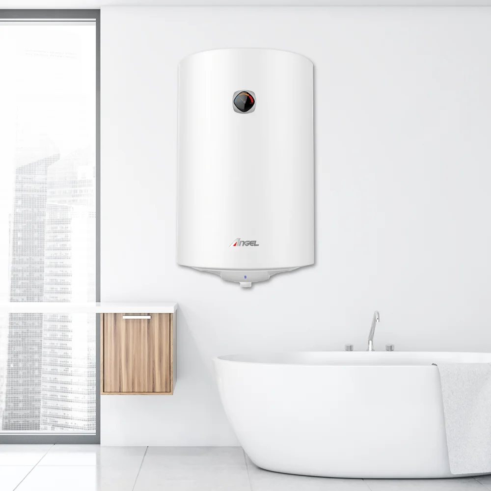 Domestic OEM SKD Great Price Knob Vertical Cylinder Round Tank Shower Well Born Manufacturer Storage Electric Water Heater