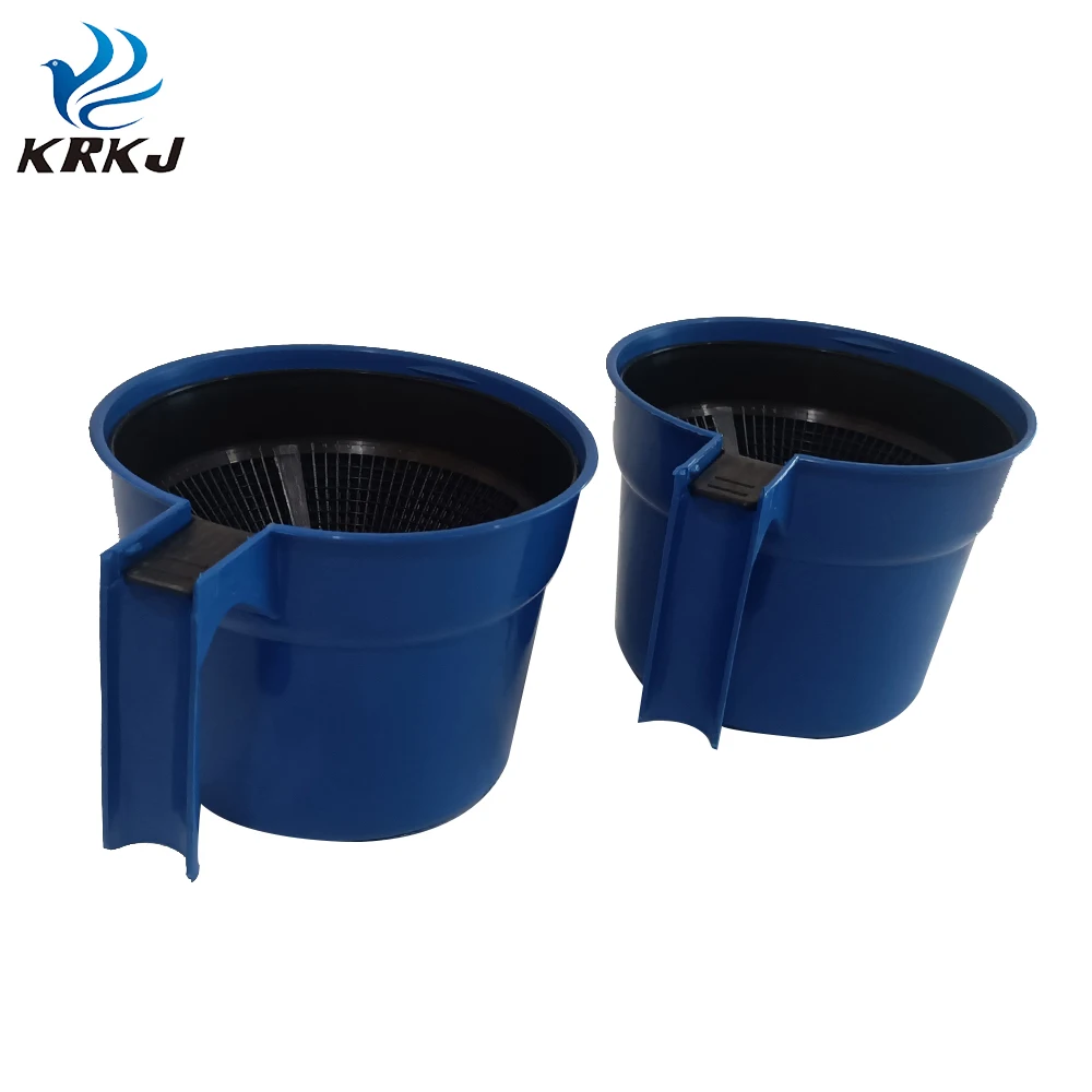KD991 farm milk tester mastitis detection plastic strip cup with black plastic screen