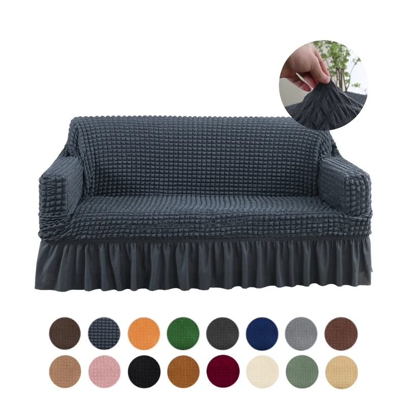 Give Your Sofa New Style Cover Stretch Elastic Sofa Cover Videos Elastic Stretch Cover Nordic Slipcover Sectional