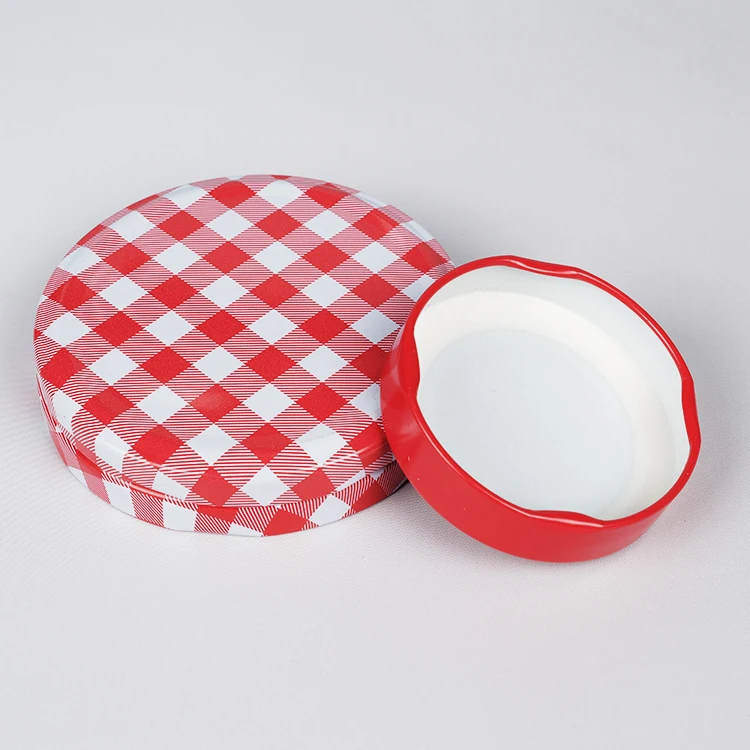 High Quality Metal Twist Off Lids Tinplate Lug Caps For Pickle Jars