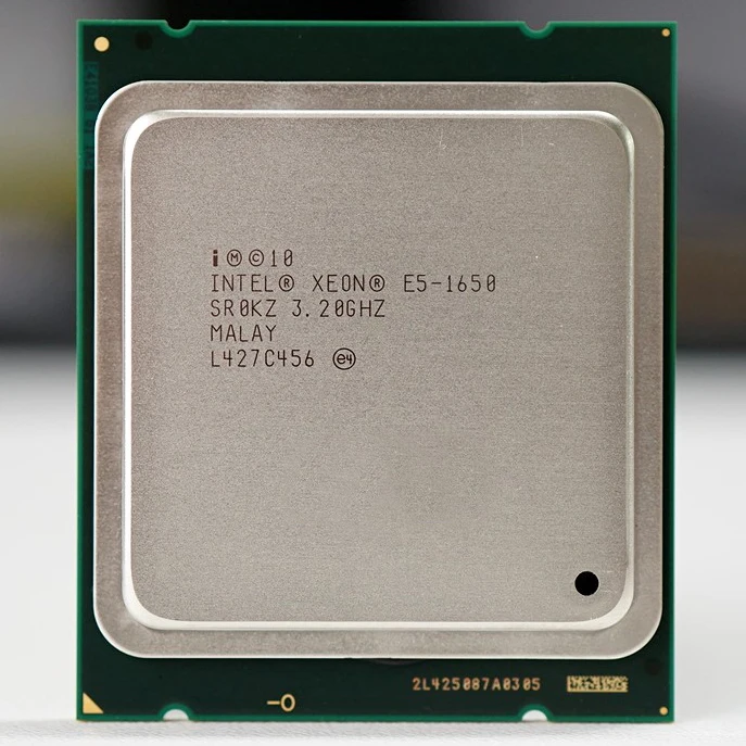 original Intel Xeon E5 1650 3.2GHz 6 Core 12Mb Cache Socket 2011 CPU Processor SR0KZ e5-1650