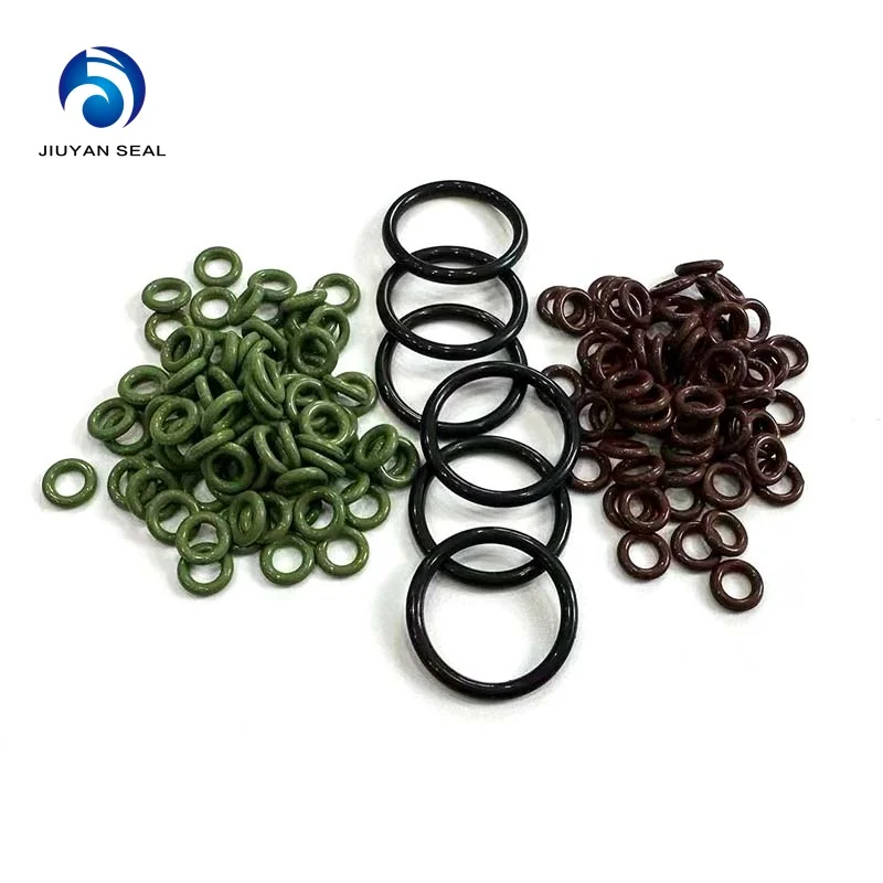 China Factory Rubber ORing Seal NBR FKM EPDM Silicon Nitrile Silicone Rubber FFKM O Ring Rubber Seal