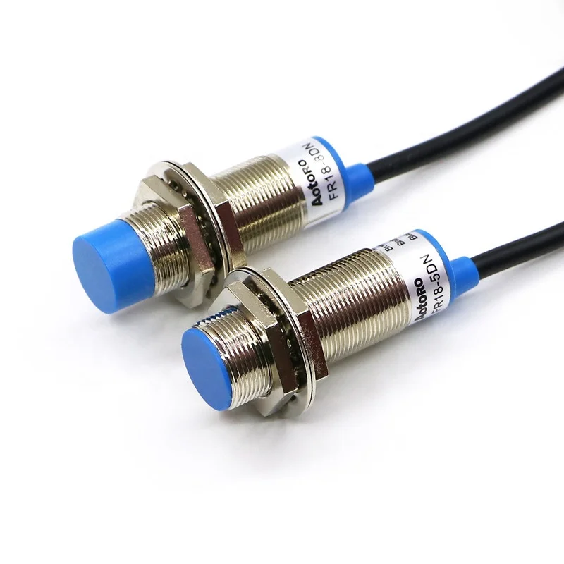FR18-5DP3 m18 PNP 4wires flush type for metal detection inductive proximity switch sensor
