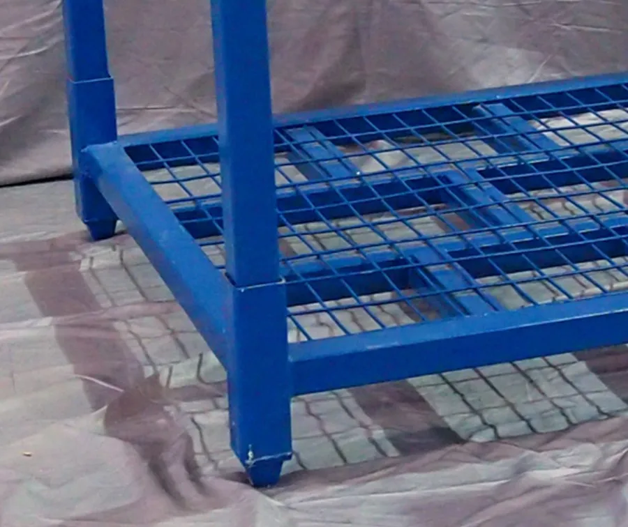 BHK30 сверхмощный Штабелируемый складной стальной стеллаж для поддонов по низкой цене