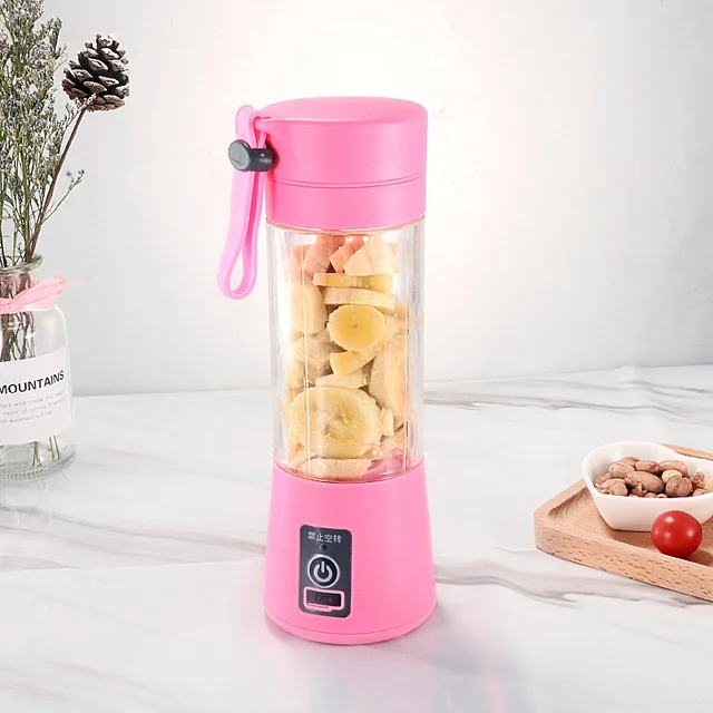 380ml home appliances portable mixer mini usb cup rechargeable smoothie mini fruit electric personal bottle blender juicer juice