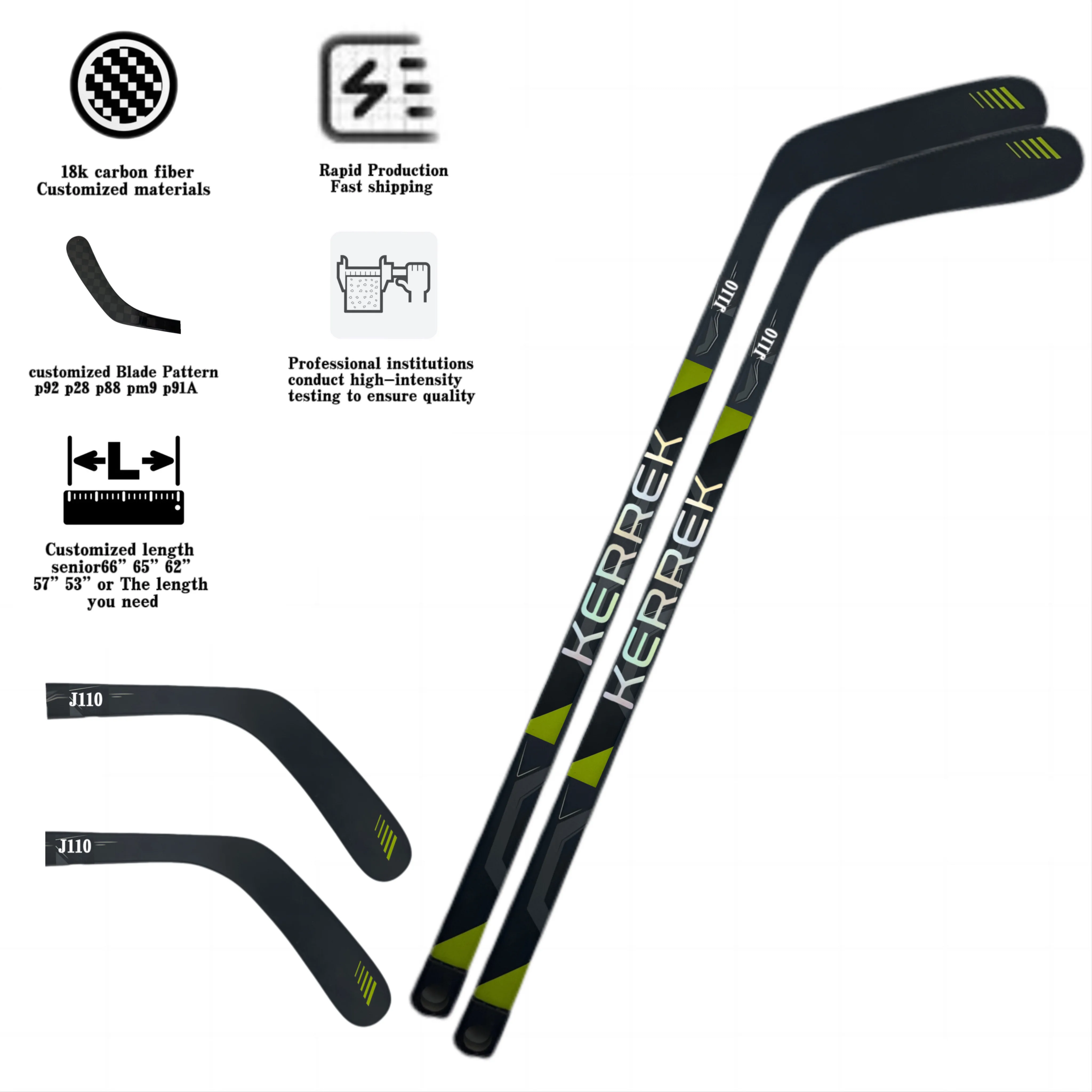 Customized Logo Brand Promotional Carbon Fiber Mini Small Miniature Egipt Cover Recycled Fiberglass Ice Hockey Stick For Kids