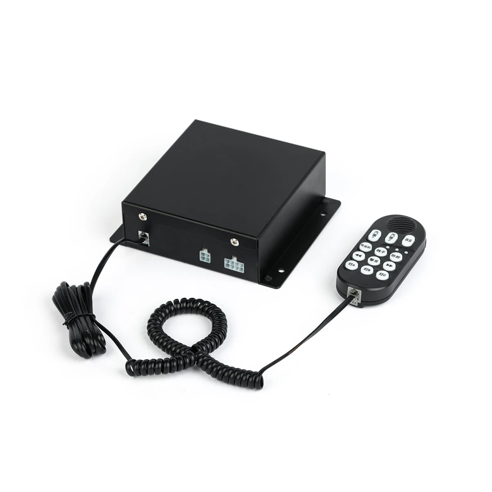 Лайтбар HAIBANG 100 Вт-300 Вт для патрульных машин, фургонов с сиреной, громкоговорителем и пультом дистанционного управления, аварийная сирена для транспортных средств