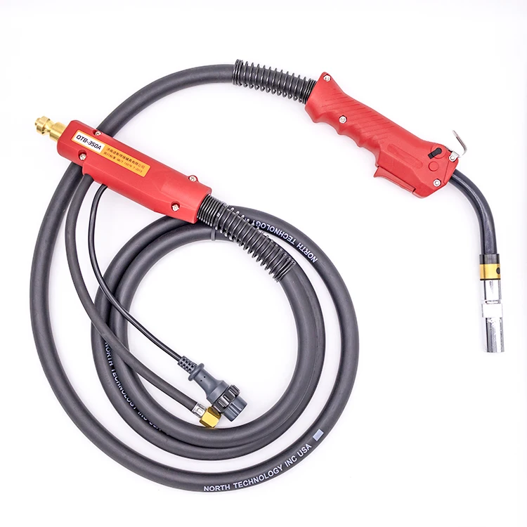 Customized Oem 350A welding torch contact tip gas welding tip copper nozzle durable high quality nozzle